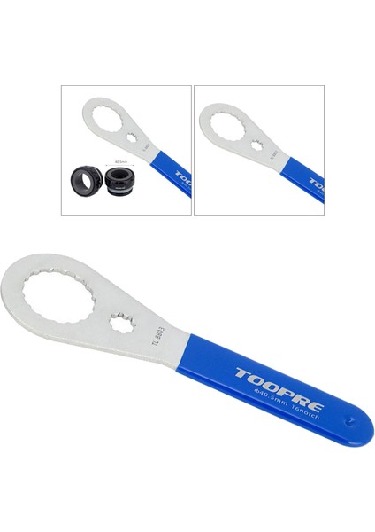 Katı Bisiklet Alt Braketi Anahtarı Kauçuk Kavrama 16-Çentik Çıkarma Anahtarı Aracı TL-BB03 indirimleri