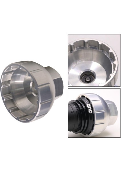 Alaşım Bisiklet Bb Aracı Sturdy Dub Alt Braketi Remover Yükleyici Kiti Gümüş(Yurt Dışından) fırsatları