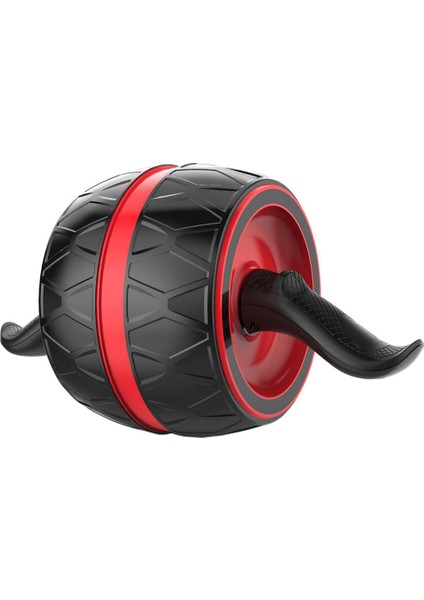 Ab Karın Egzersiz Rulo Tekerlek Egzersiz Gücü Eğitim Spor Salonu Kırmızı