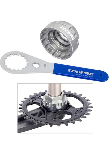 12'ler Chainring Kilit Halkası Bisiklet Kaldırma Kurulum Aracı Çelik + Anahtarı fırsatları