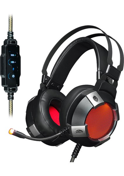 AX361 Stereo Oyun Kulaklığı Mikrofonlu Kablolu Kulaklıklar Gürültülü