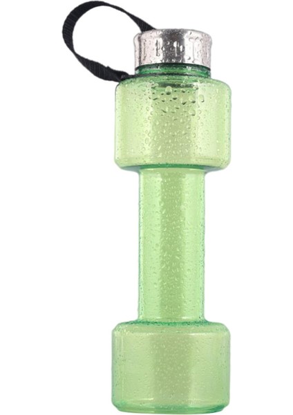 Dumbbell Su Şişesi Spor Sızdırmaz Egzersiz Su Dolgulu Ağırlıklar Yeşil