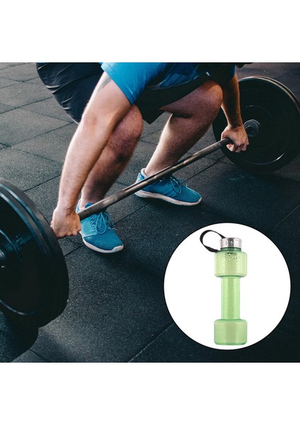 Dumbbell Su Şişesi Spor Sızdırmaz Egzersiz Su Dolgulu Ağırlıklar Yeşil indirimleri