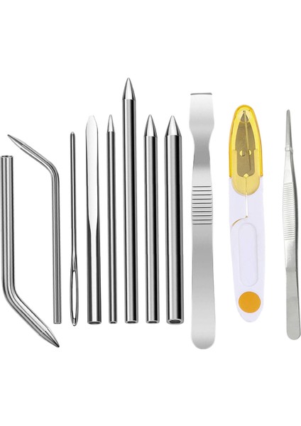 Paracord Fıd Set Dıy Dizeleri Için Kadife Çanta ile Bağlama Bilezik El Sanatları Aracı 11 Adet fiyatları