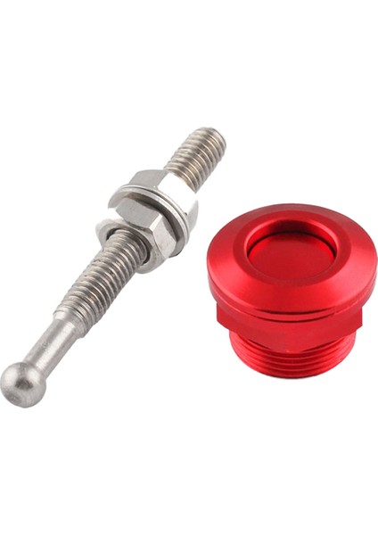 Yüksek Kalite 22MM Hızlı Yayın Bonnet Hood Pins Kilit Mandalı Evrensel Kırmızı