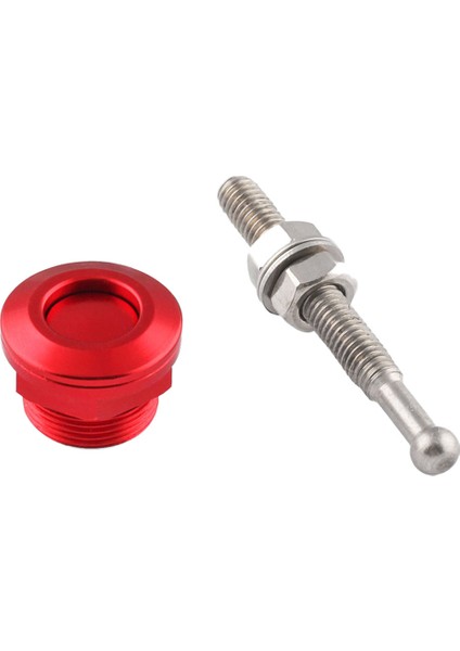 Yüksek Kalite 22MM Hızlı Yayın Bonnet Hood Pins Kilit Mandalı Evrensel Kırmızı fiyatları