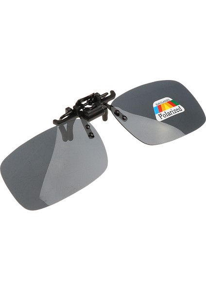 Çerçevesiz Güneş Gözlüğü Sürüş Spor Seyahat Polarize Gözlük Lensleri -, 13 x 4 cm Gri (Yurt Dışından)