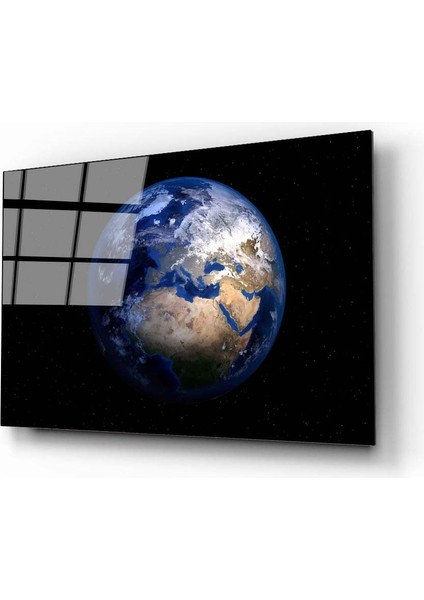 Dünya 2 Cam Tablo