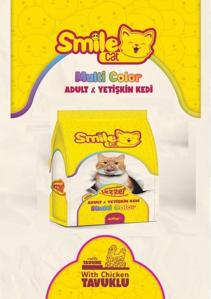 Cat Yetişkin Mix Kedi Maması 400 Gram