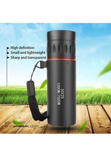 Mini Taşınabilir 30X Monoküler Teleskop Seyahat Yürüyüş Askeri Teleskop Içın Çözünürlüklü Zoom Teleskop Optik Kapsam (Yurt Dışından) fırsatları
