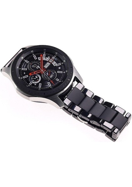 Huawei Watch Gt 3 46 mm Uyumlu Seramik Metal Kordon Mat & Parlak Premium Seramik Kayış fiyatları