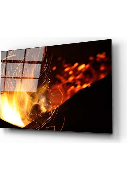 Ateş Cam Tablo
