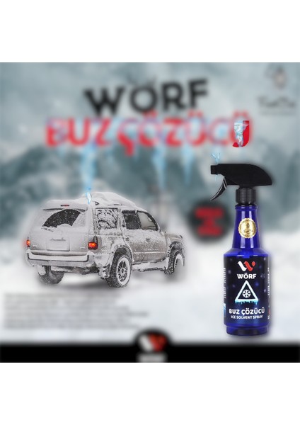 Wörf Fast Cat Buz Çözücü 500 ml Sprey Güçlü & Etkili