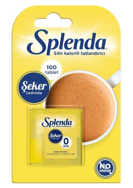 Sıfır Kalorili Tatlandırıcı 100 Tablet