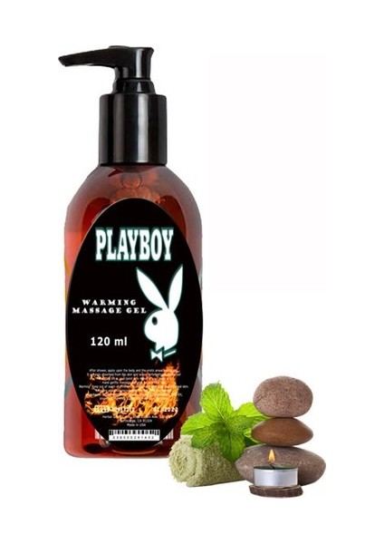 Playboy Warmıng Massage Gel + Mum Hediyeli Isıtıcılı, , Kaydırıcı Tüm Vücut Masaj Jeli 120 ml fiyatları