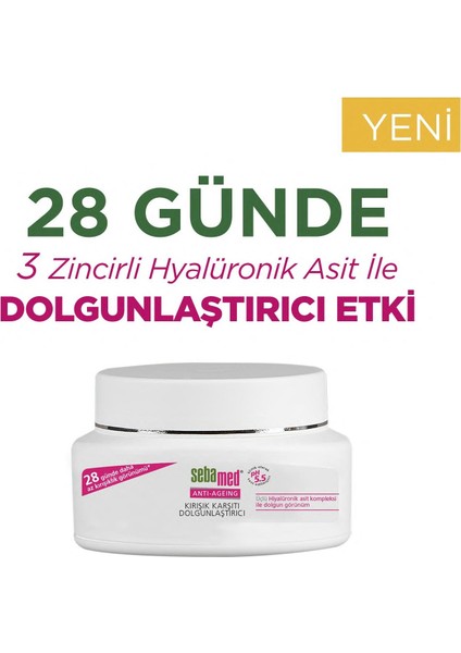 Kırışık Karşıtı Dolgunlaştırıcı Krem 50 ml