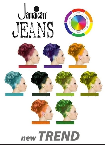 Color Renkli Saç Boyası Açık Yeşil