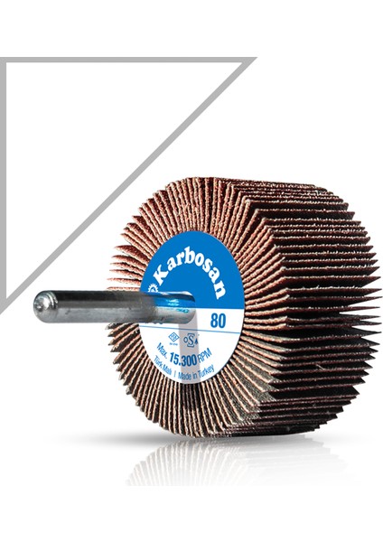 Saplı Mop Zımpara 915058 60X30 60 Kum