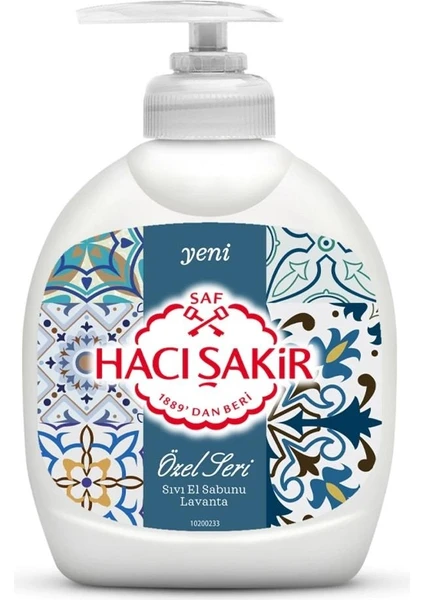 Hacı Şakir Sıvı Sabun Özel Seri Lavanta 300 Ml