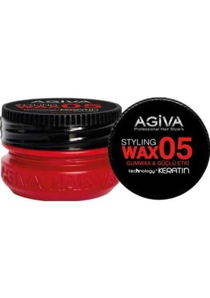 s Agiva Stylıng Wax 05 Gumwax Güçlü Etki 90 ml
