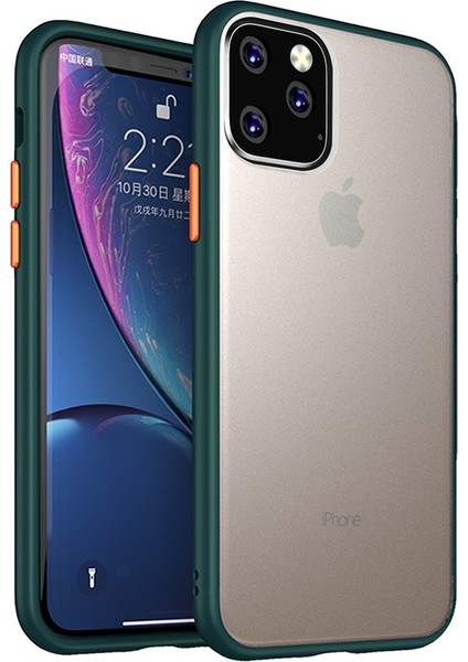Elit Enigma Apple iPhone 11 Pro Max Yeşil Kapak