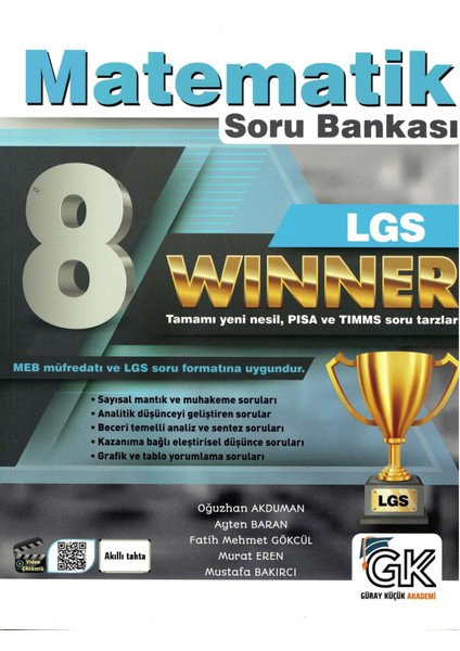 8.Sınıf Winner Matematik Soru Bankası