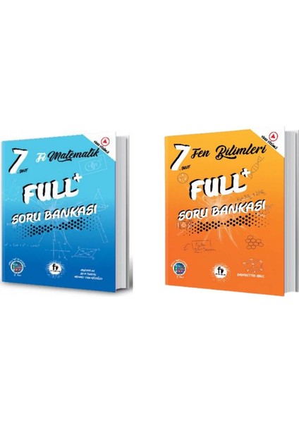 7. Sınıf Matematik-Fen Bilgisi Full+ Soru Bankası Seti