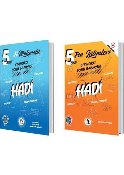 5. Sınıf Matematik-Fen Bilgisi Hadi Serisi Seti