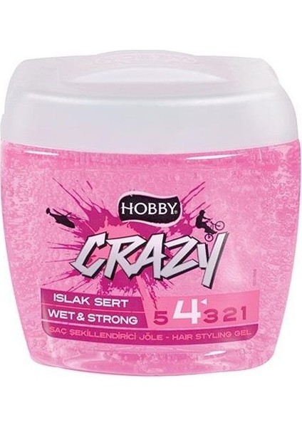 Crazy Islak Sert Saç Jölesi 4 700ML