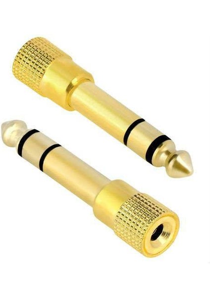 Boblov 3.5mm Dişi 6.3mm Erkek Dönüştürücü 3.5 To 6.3 Çevirici Kaliteli