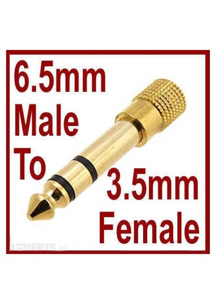 Boblov 3.5mm Dişi 6.3mm Erkek Dönüştürücü 3.5 To 6.3 Çevirici Kaliteli fiyatları