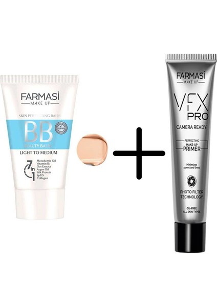 Vfx Pro Makyaj Bazı 25 ml Vfx Pro Makyaj Bazı & Bb Krem Açıktan Ortaya
