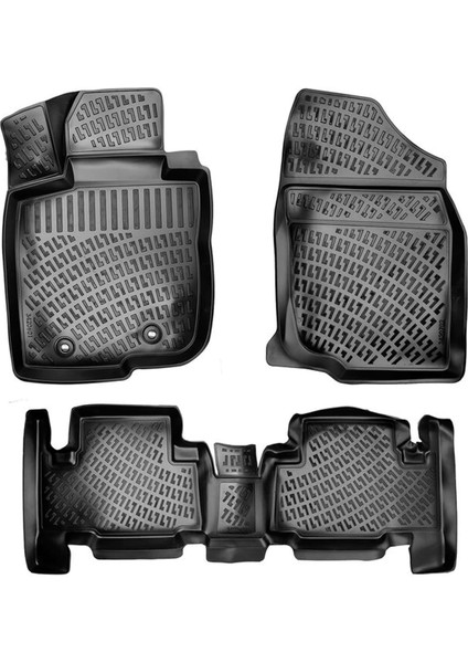 Toyota Rav4 2007-2012 3D Havuzlu Paspas