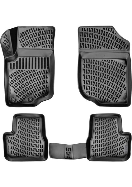 Peugeot 207 3D Havuzlu Paspas