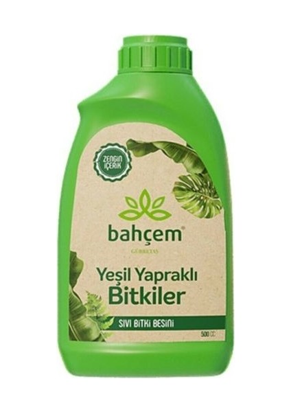 Demirler Gübretaş Yeşil Yapraklı Bitkiler - Sıvı Besin (500CC)