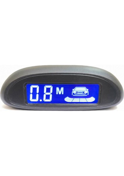 LCD Ekran Geri Vites Radarı, Yanlış Alarmları Önlemek Için Hassasiyet Ayarlanabilir (Yurt Dışından)