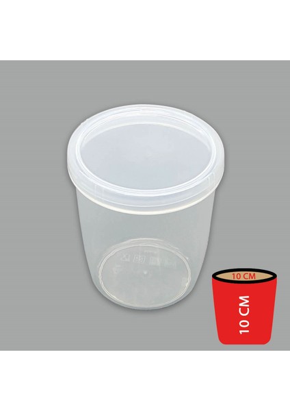 Vidalı Saklama Kabı 740 ml No:6