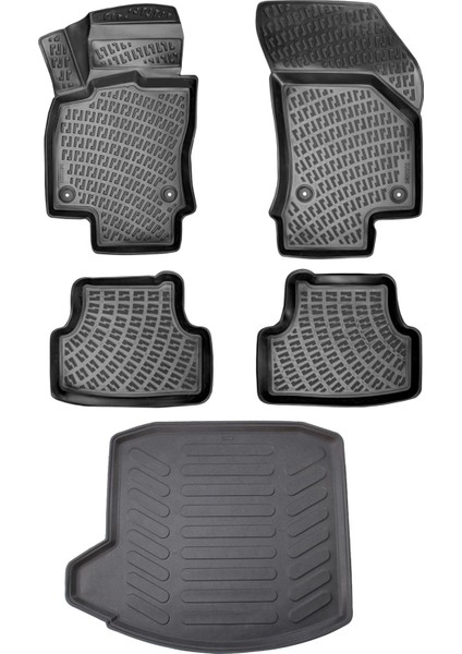 Audi A3 Sedan 2013+2020 3D Paspas+Bagaj Havuzu Seti