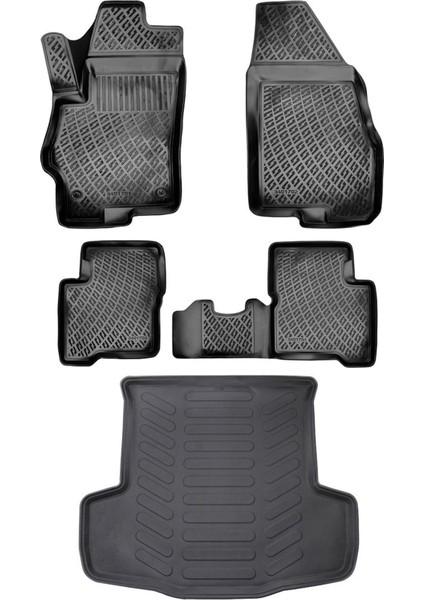 Fiat Linea 3D Paspas+Bagaj Havuzu Seti