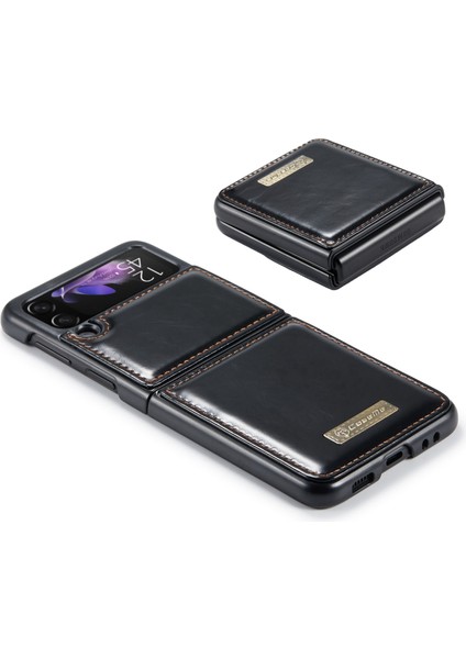Galaxy Z Flip3 5g Için PU Deri Kılıf - Siyah (Yurt Dışından) modelleri