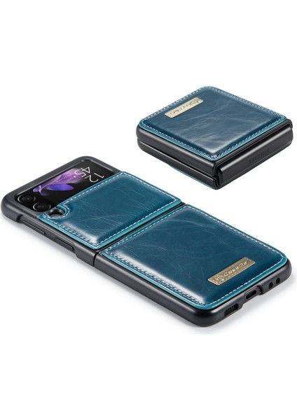 Samsung Galaxy Z Flip3 5g Için Klasik Iş Tarzı Deri Kılıf (Yurt Dışından) modelleri