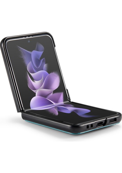 Samsung Galaxy Z Flip3 5g Için Klasik Iş Tarzı Deri Kılıf (Yurt Dışından) fırsatları