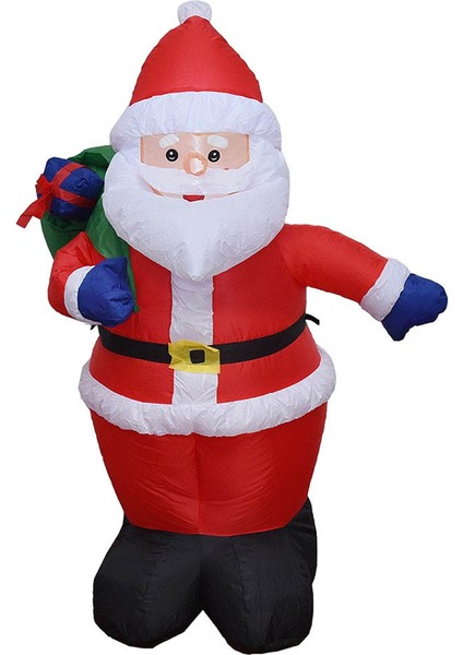 Noel Eve Ev Bahçesi Için Noel Şişme Noel Baba Süsler (Yurt Dışından)