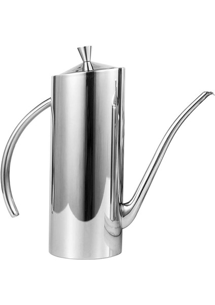 Paslanmaz Metal Sürahi Can Pourer Sirke Zeytinyağı Drizzler Dispenser 700ML (Yurt Dışından)