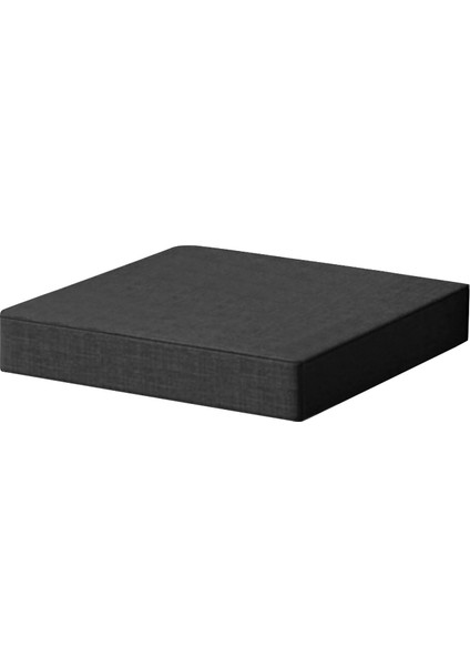 Bahçe Koltuk Pedleri Yastık Bellek Köpük Taban Sandalye Su Geçirmez Bahçe Veranda Koyu Gri (Yurt Dışından)