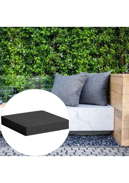 Bahçe Koltuk Pedleri Yastık Bellek Köpük Taban Sandalye Su Geçirmez Bahçe Veranda Koyu Gri (Yurt Dışından) modelleri