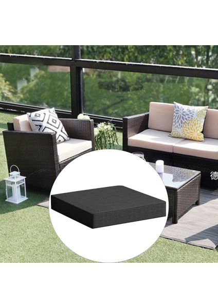 Bahçe Koltuk Pedleri Yastık Bellek Köpük Taban Sandalye Su Geçirmez Bahçe Veranda Koyu Gri (Yurt Dışından) indirimleri