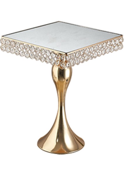 Işık Lüks Kek Standı Doku Ekran Kakma Kristal Kutlama Parti Için 20X20X20.5 cm (Yurt Dışından)