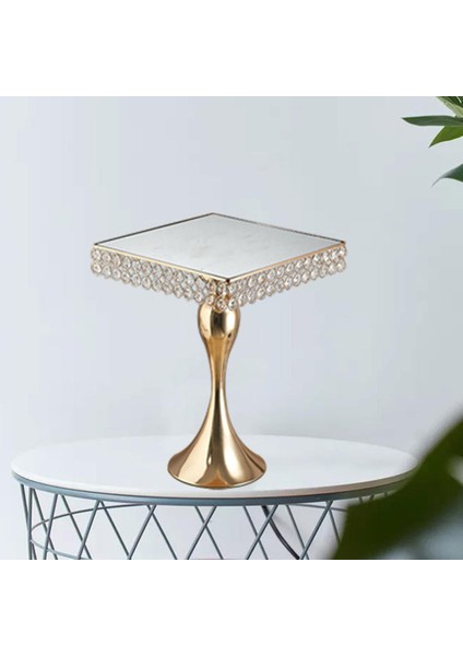 Işık Lüks Kek Standı Doku Ekran Kakma Kristal Kutlama Parti Için 20X20X20.5 cm (Yurt Dışından)