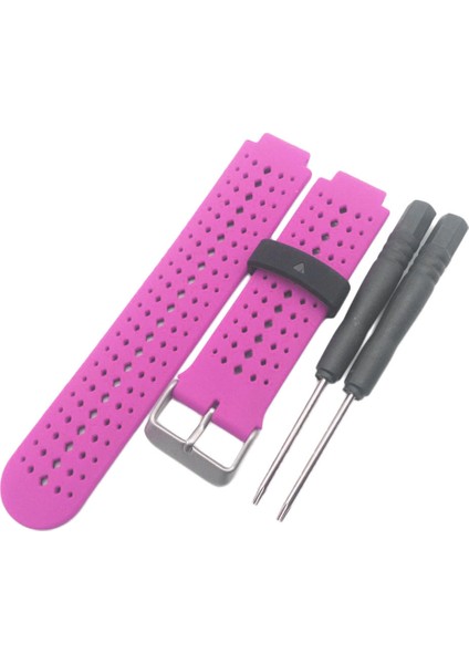 Garmin Forerunner Için Yedek Bilek Bandı Kayışı 220 230 235 620 Akıllı Izle Pembe ve Siyah (Yurt Dışından) fırsatları